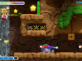 Gameplay aus Kirby und der Regenbogen-Pinsel