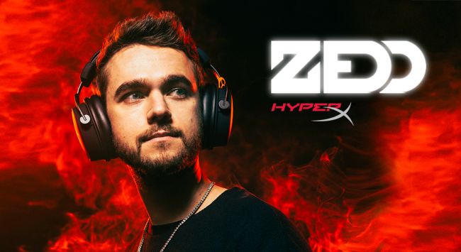 Zedd ist HyperX als globaler Markenbotschafter beigetreten