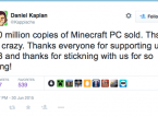 PC-Version von Minecraft nimmt 20-Millionen-Meilenstein