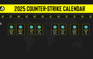 ESL skizziert Counter-Strike-Kalender 2025