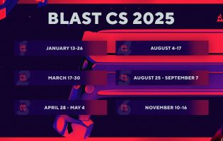 BLAST skizziert seinen Counter-Strike-Zeitplan für 2025